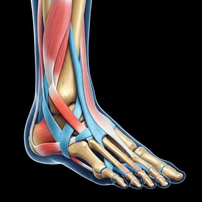 medial ankle pain