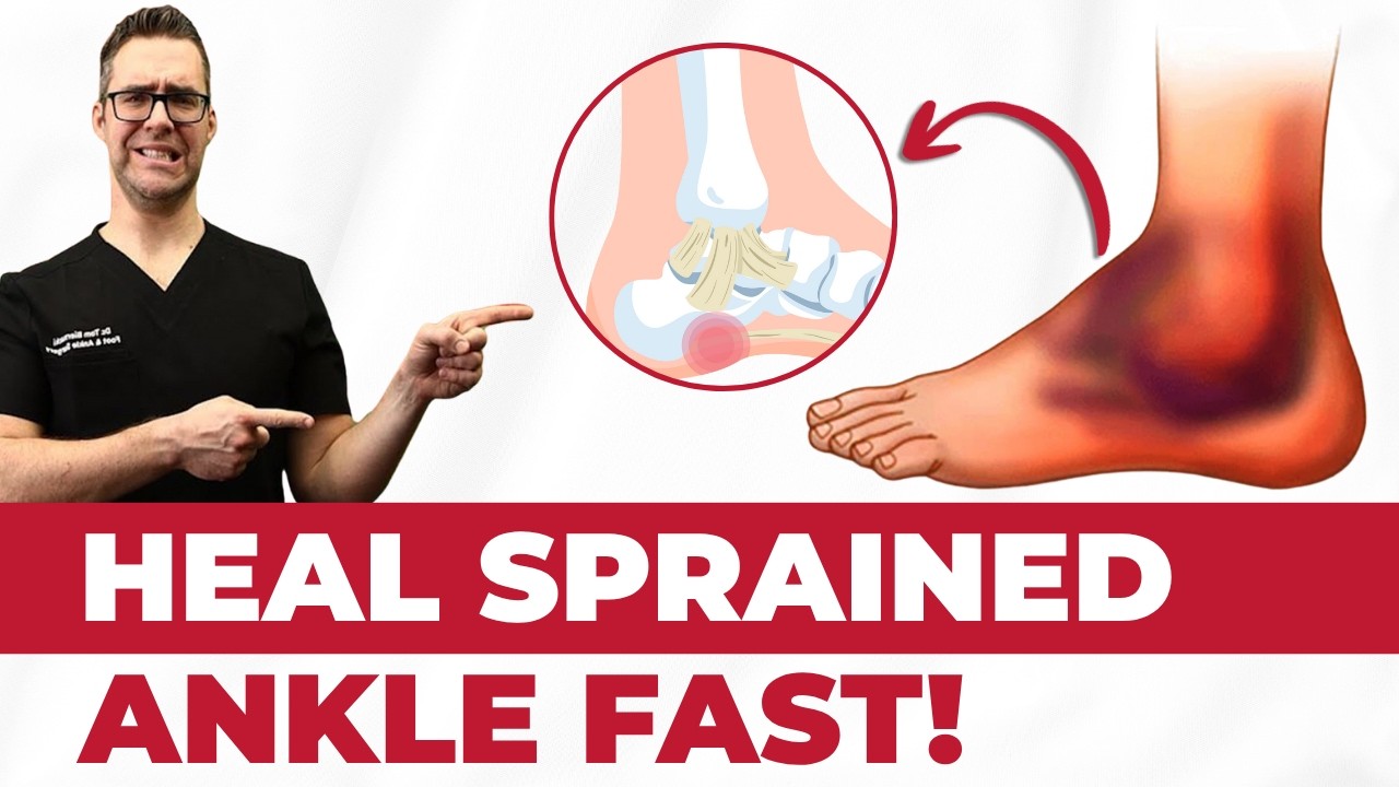 rolled ankle treatment