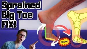 Sprained Big Toe Joint