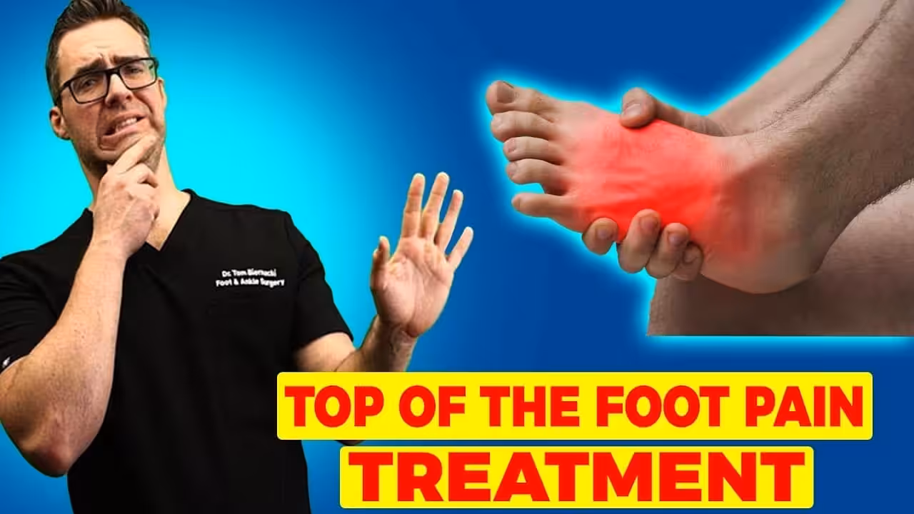 Sprained Top Of Foot