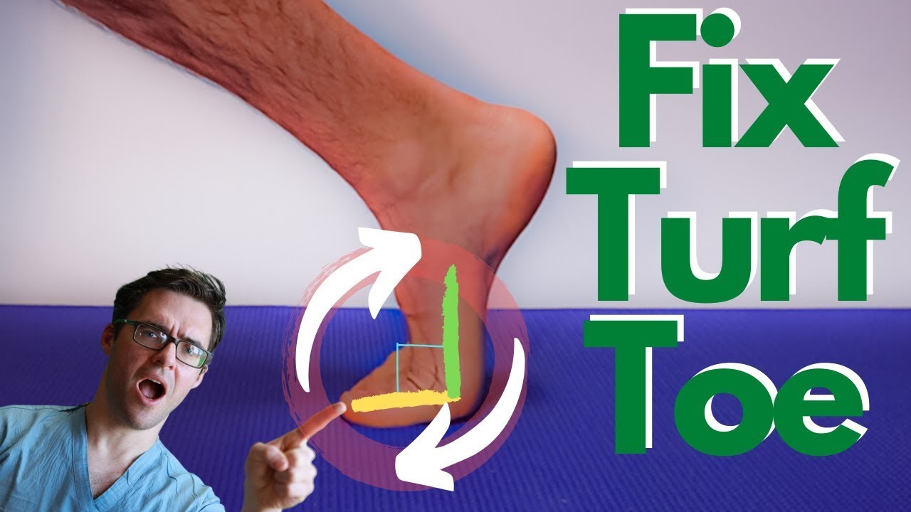 sprained big toe tendon pain
