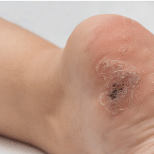 Hard spot on bottom of foot