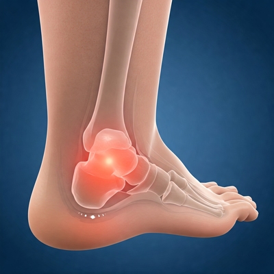 painful lump on bottom of heel​