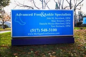 Front Sign Howell Foot Doctors