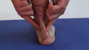 Do you have back of the heel rubbing or back of the ankle rubbing from shoes?