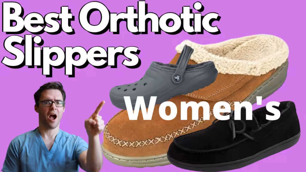 Womens Orthotic Slippers