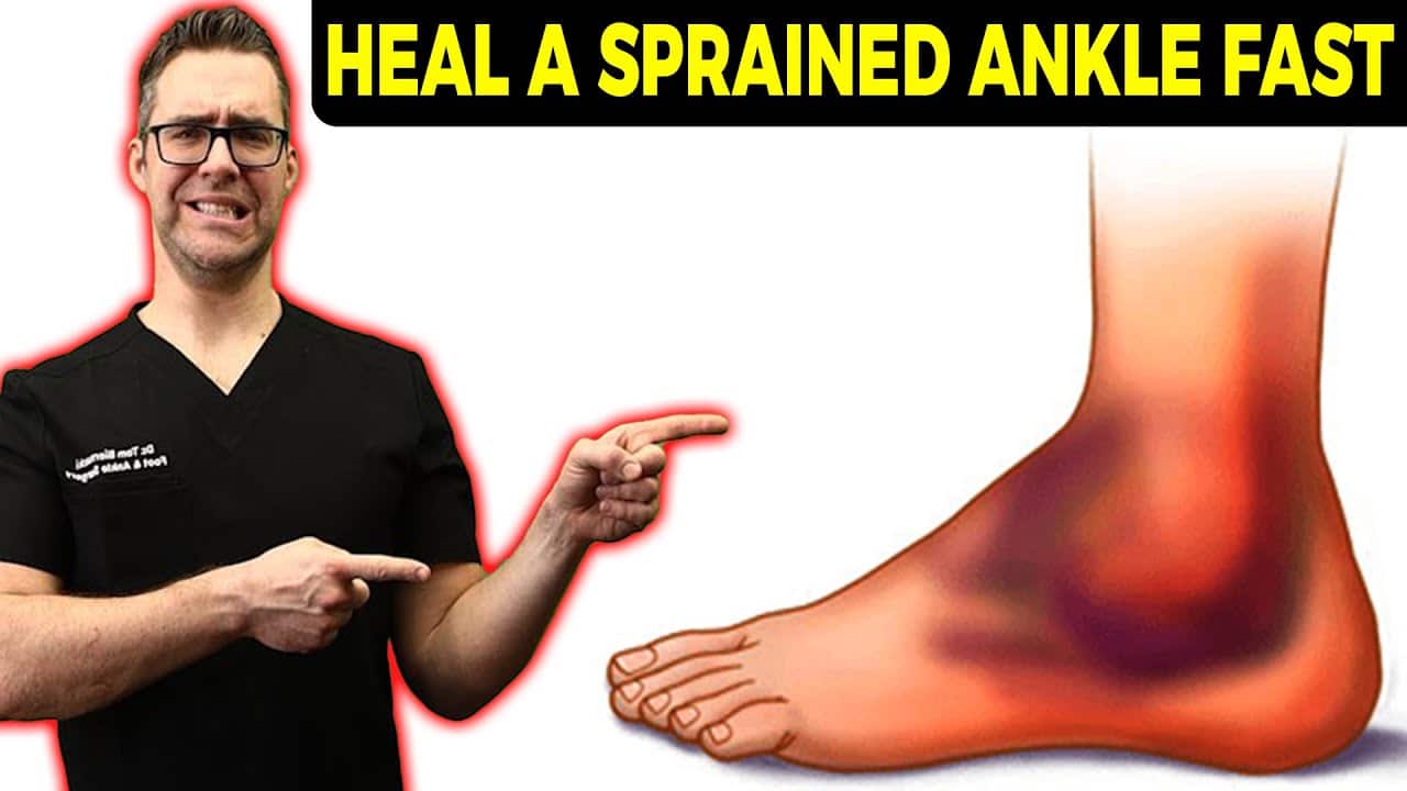 can you walk on a sprained ankle