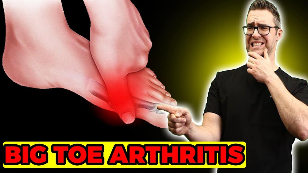 stiff big toe joint pain