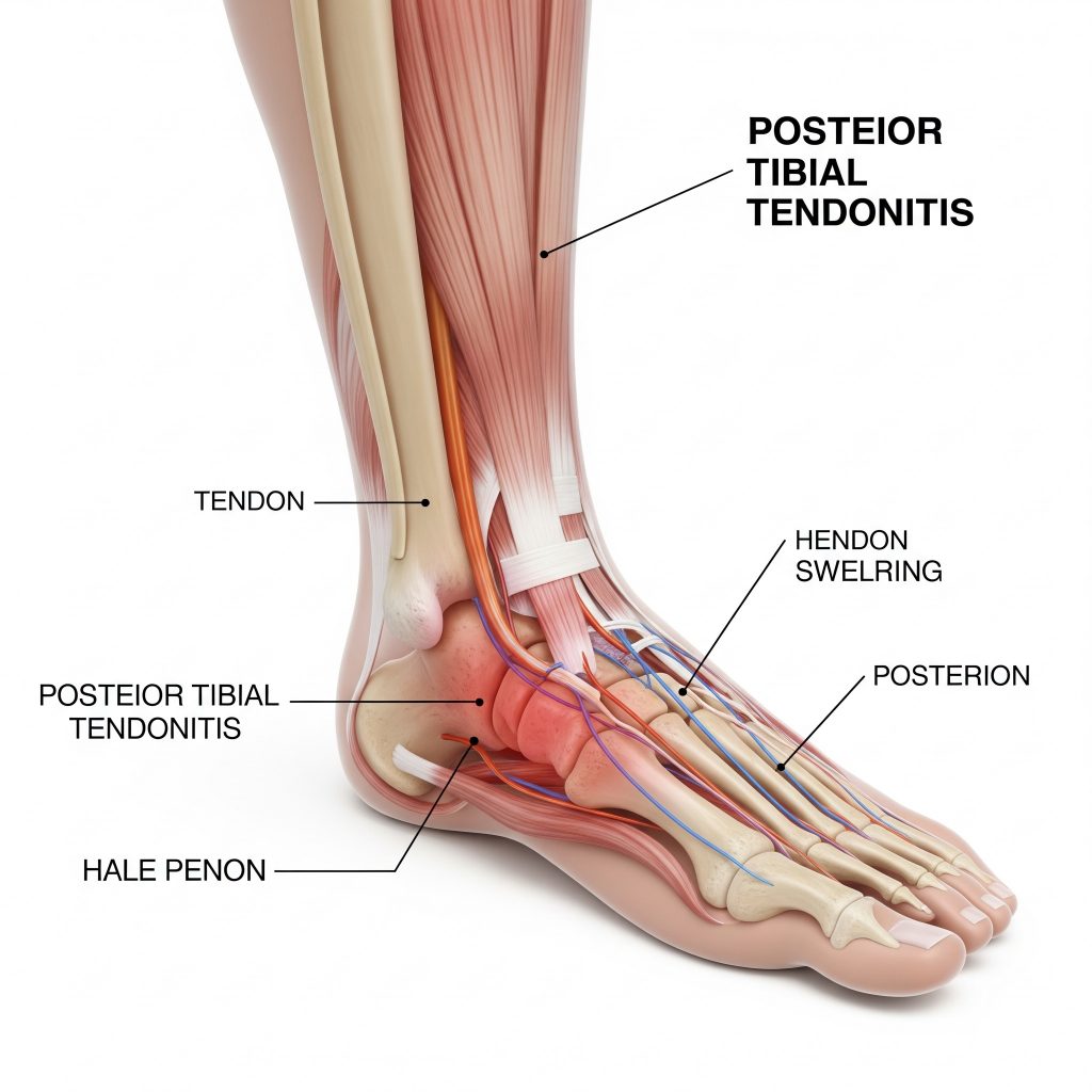 posterior tibial tendonitis