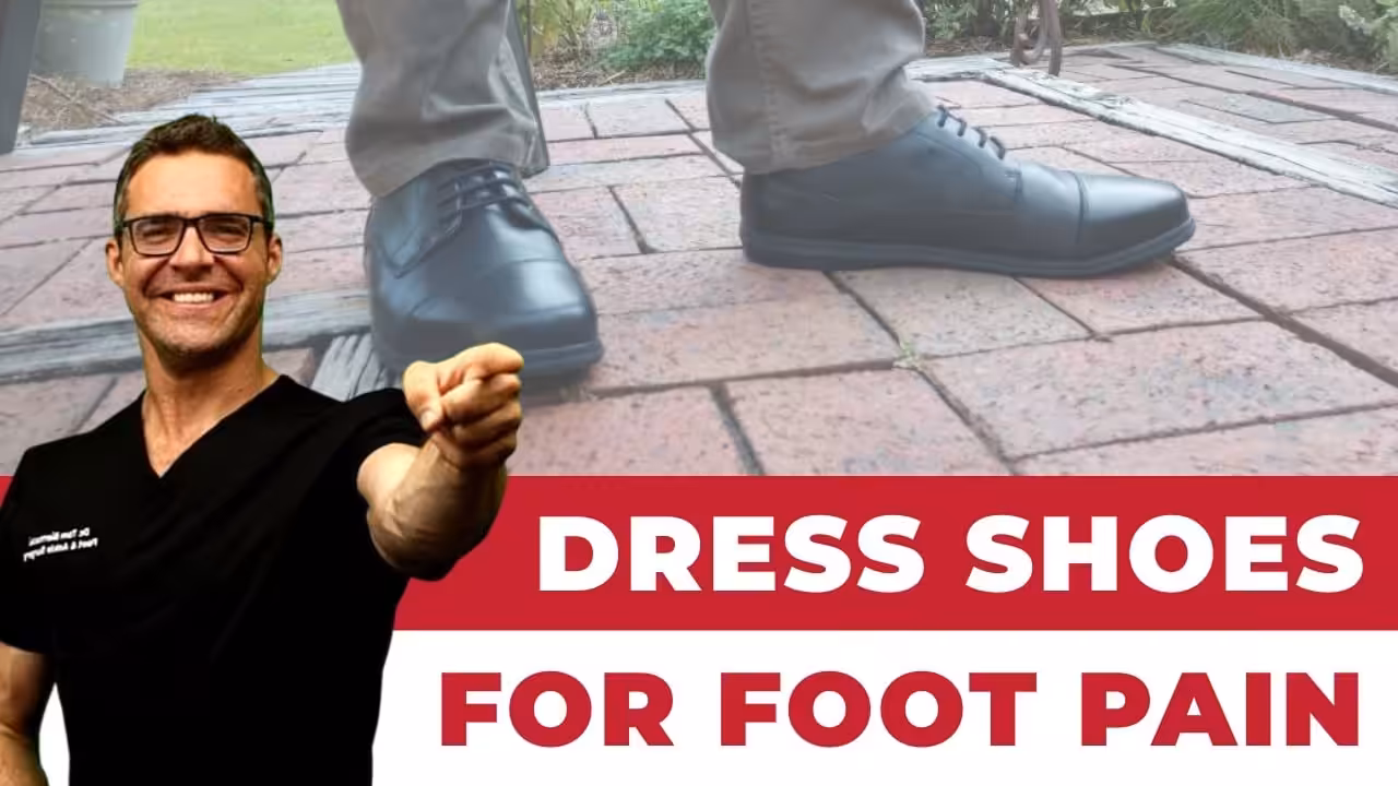 Best Mens Dress Shoes For Foot Pain Heel Pain Podiatrist Approved 2 - Balance Foot & Ankle