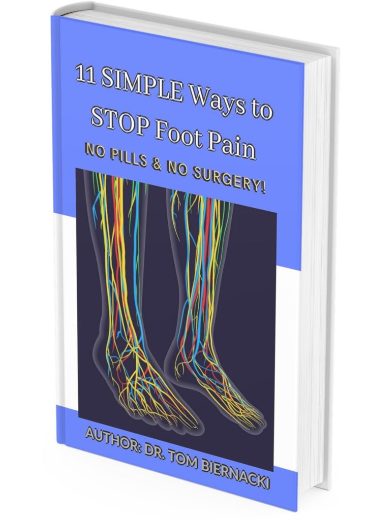 Dr. Tom Biernacki Book 11 ways to stop foot pain