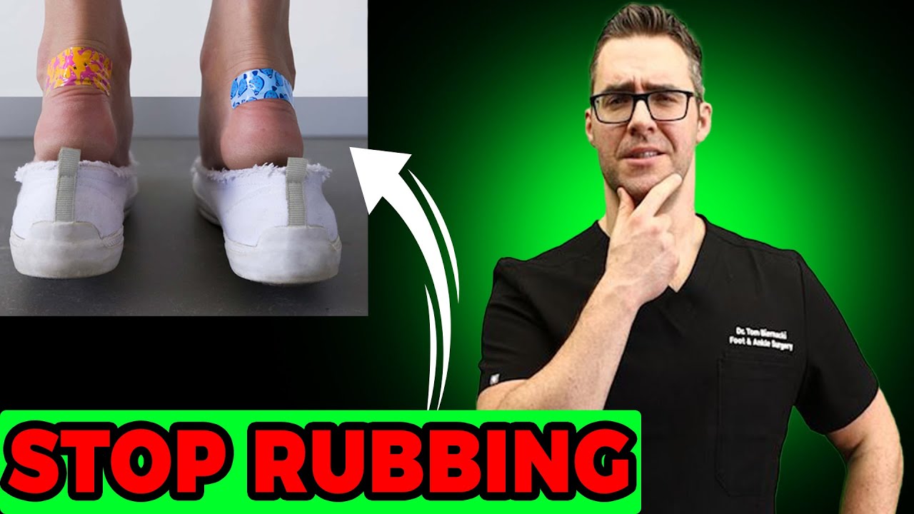 how to stop shoes rubbing the back of your heel