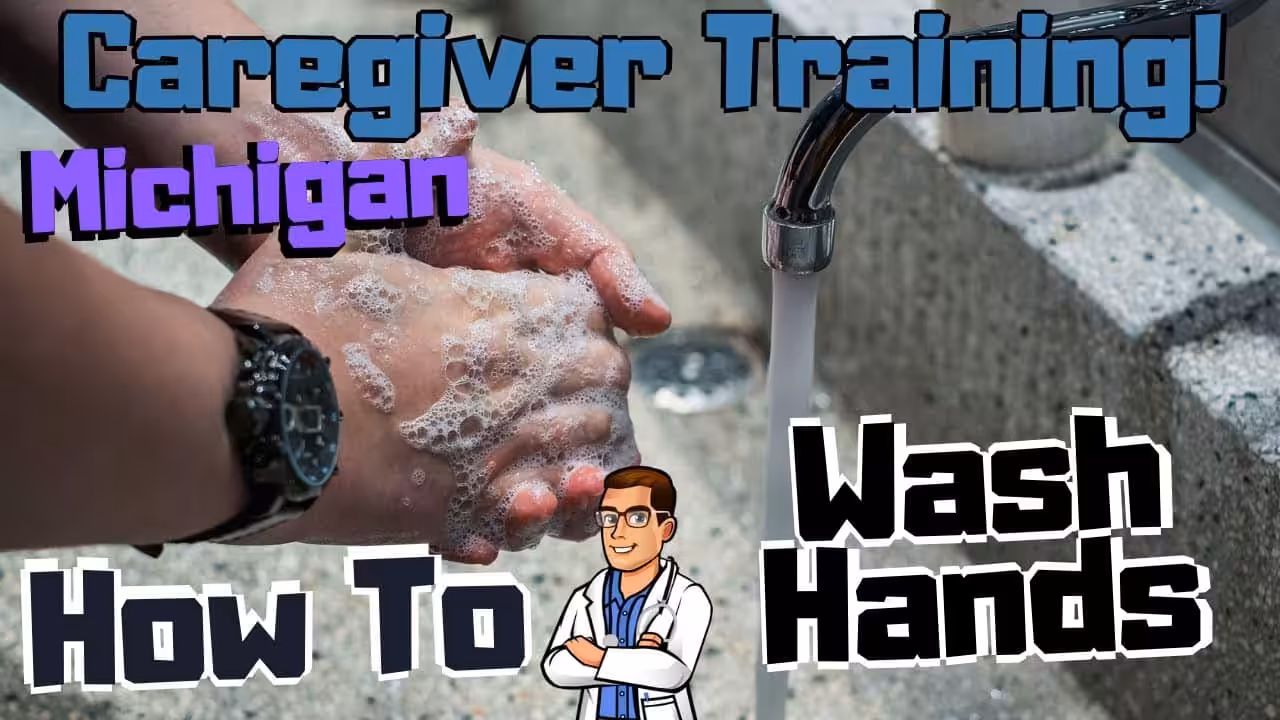 CDC 7 step guideline to hand washing