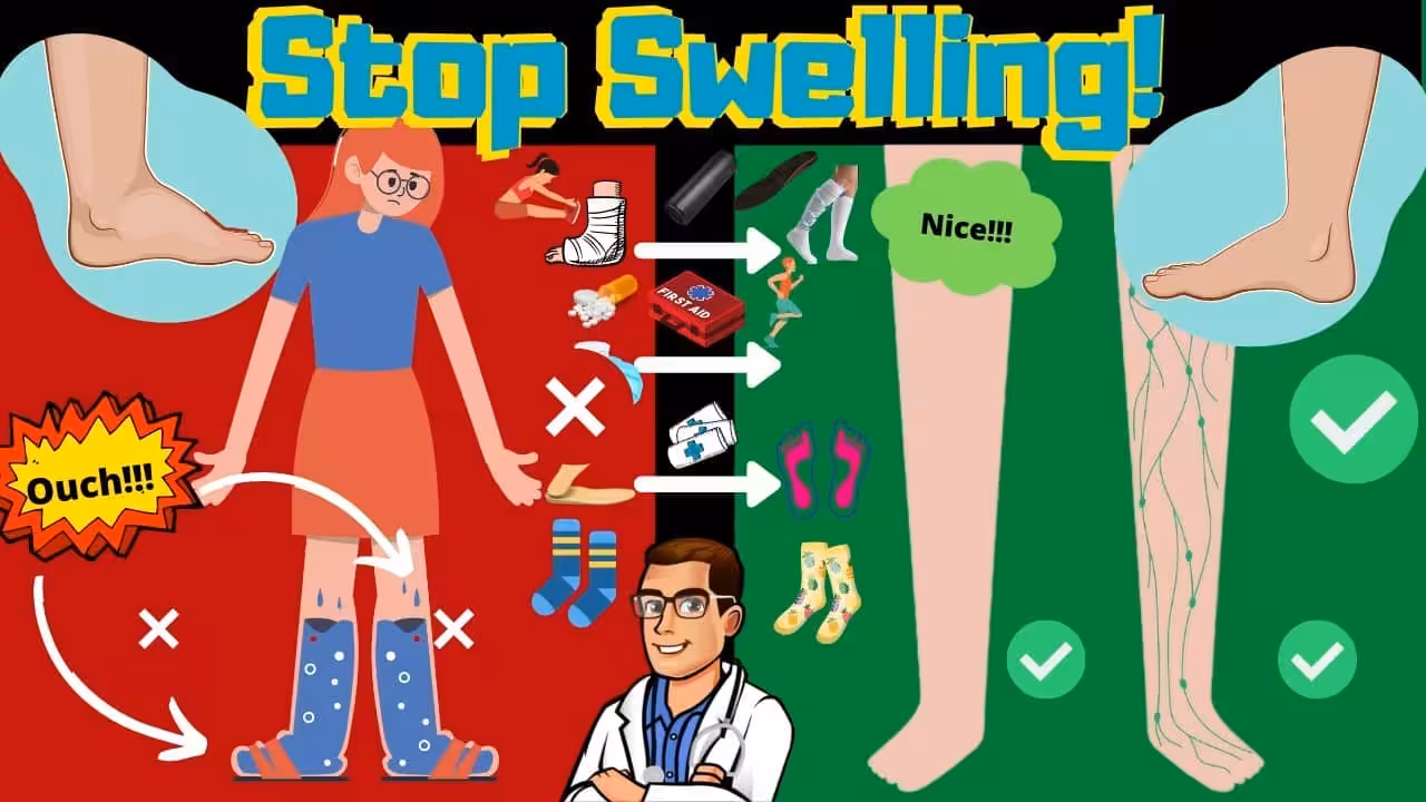 Why Are My Ankles & Feet Swollen? [Fix Swelling In Feet & Ankles Fast] | Balance Foot & Ankle
