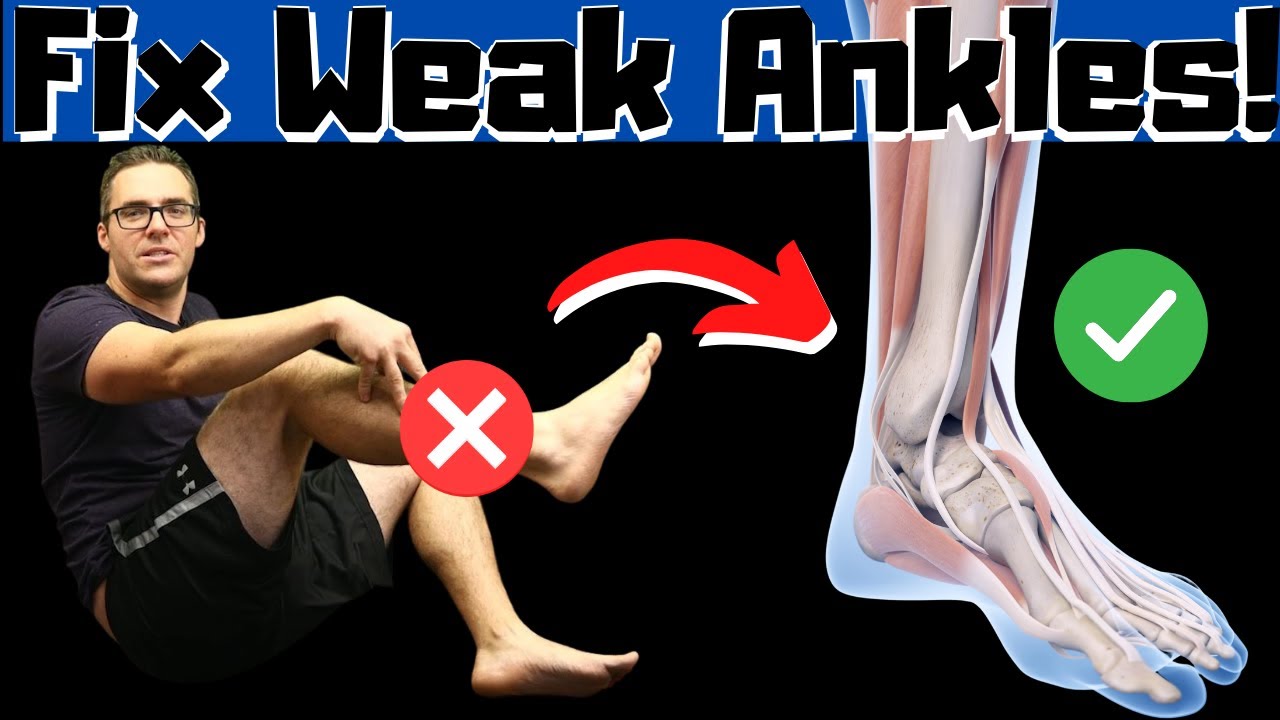 fix weak ankles strengthening exercises sprain rehab