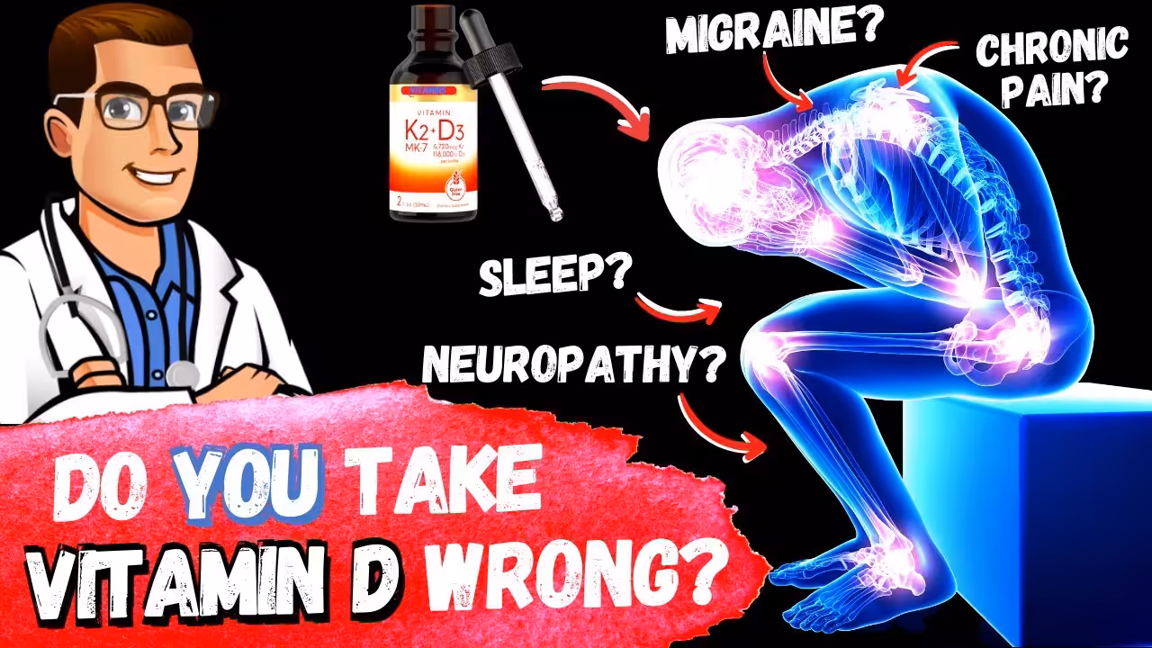 Stop The 50% Most Common Vitamin D Mistake! [Magnesium & Vitamin K2] | Balance Foot & Ankle