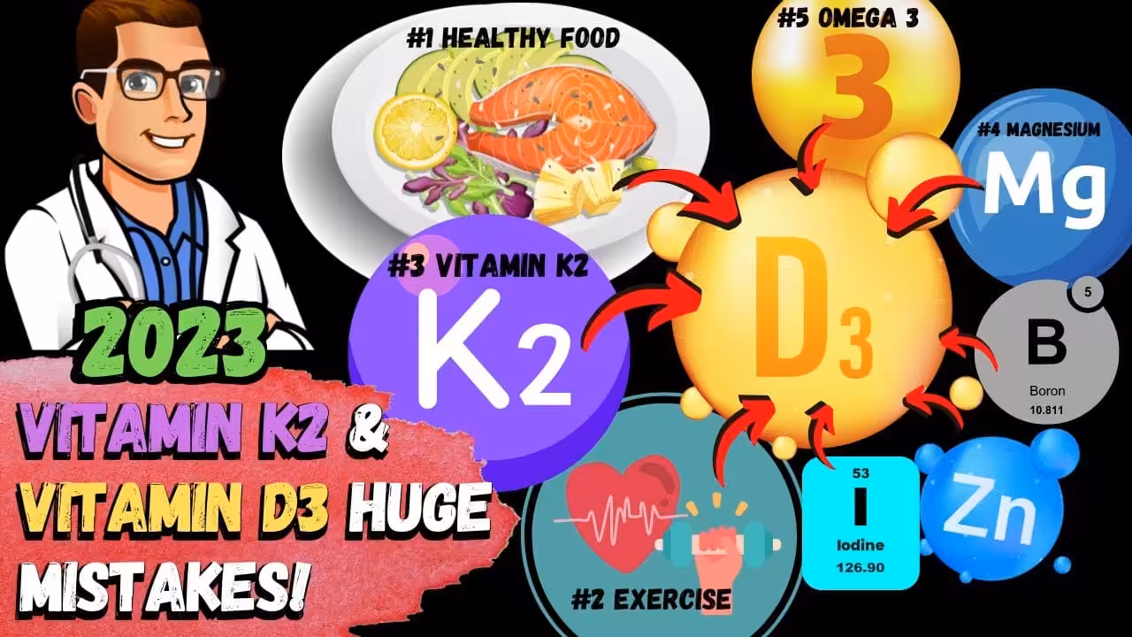 The Huge 50%+ Vitamin K2, Vitamin D3, Magnesium & Calcium Mistakes! | Balance Foot & Ankle