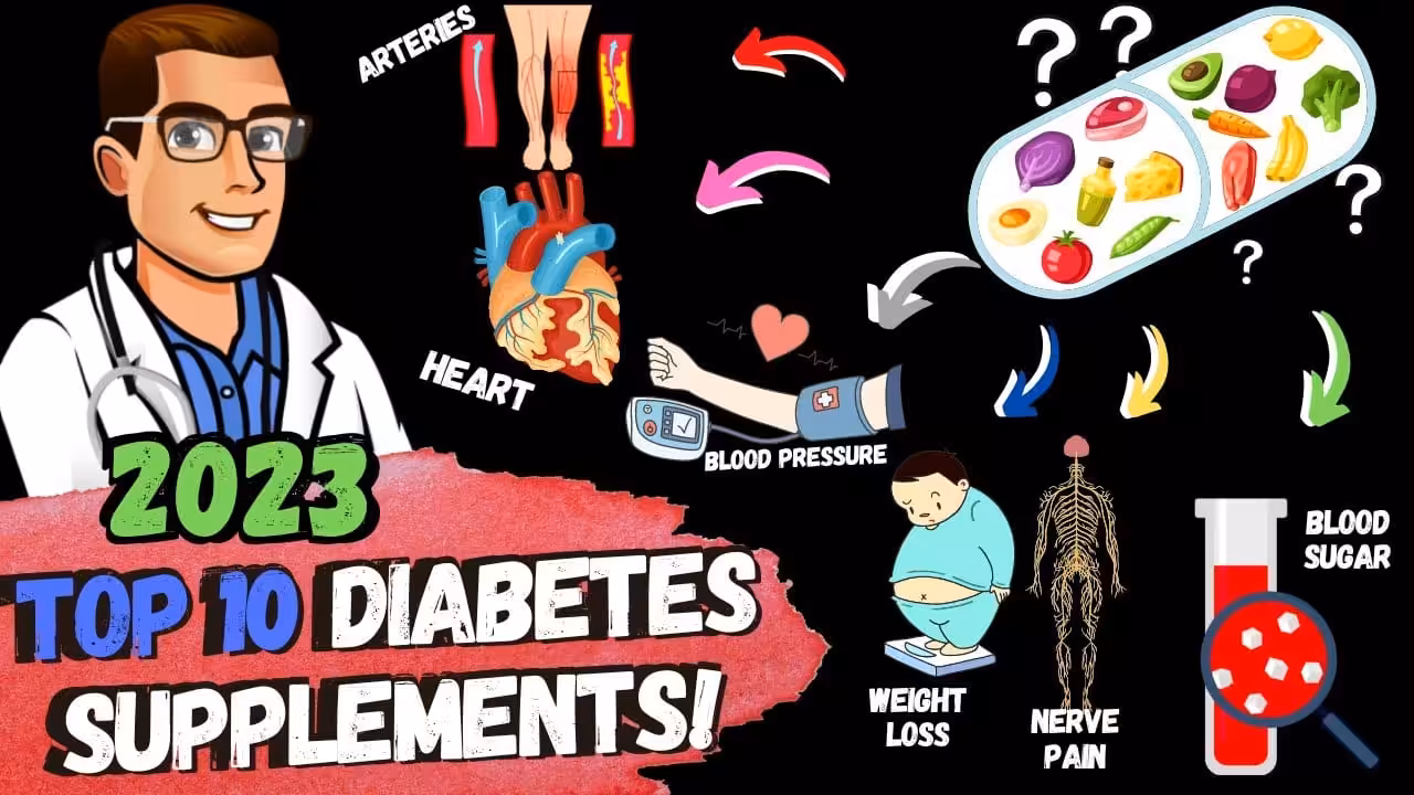 Top 10 Vitamins Minerals Supplements To Fix Your Diabetes 2 - Balance Foot & Ankle