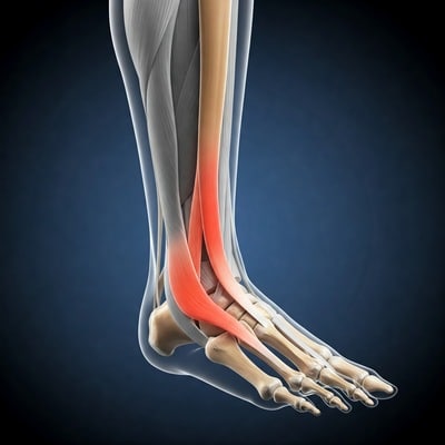 difference between ACHILLES TENDONITIS or a RUPTURE 2 Achilles Tendonitis