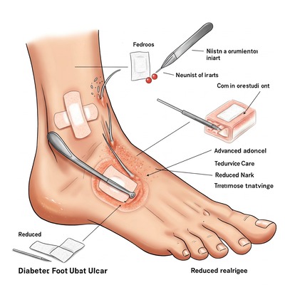 diabetic foot ulcer treatment