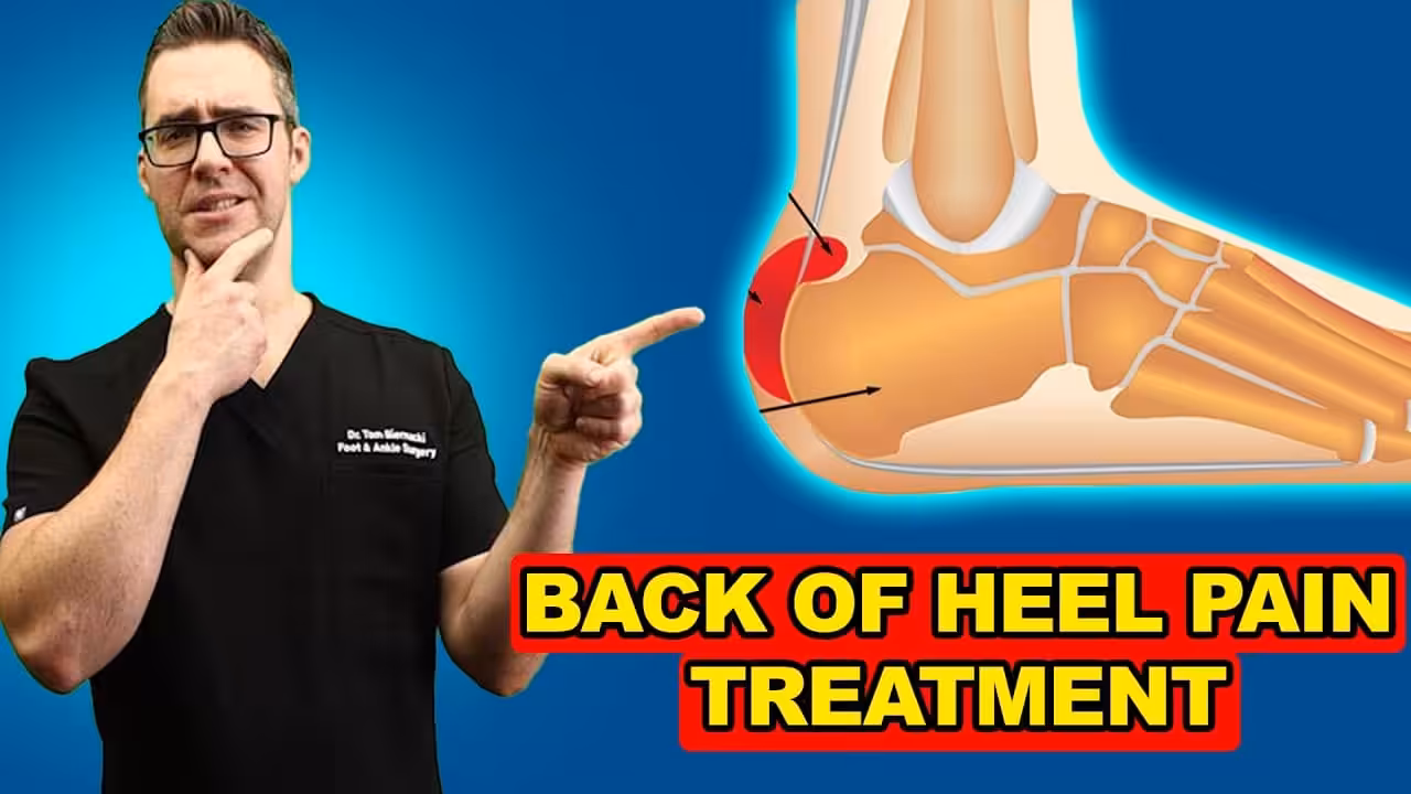 Video Thumbnail: Retrocalcaneal Heel Bursitis Treatment [Heel Pain Exercises &Amp; Massage] | Balance Foot & Ankle