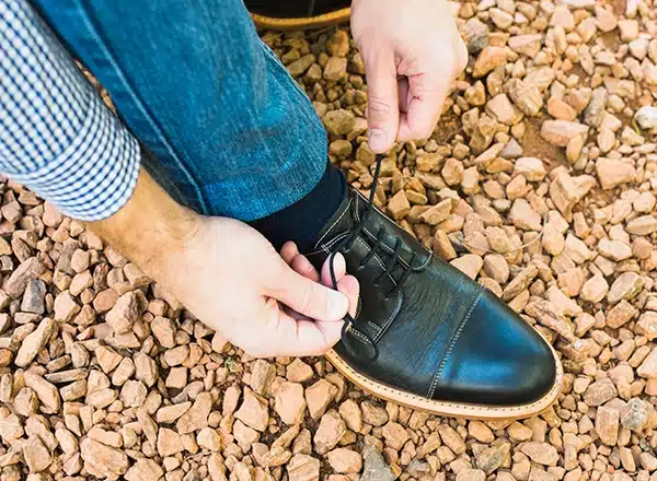 Poor footwear or worn out shoes