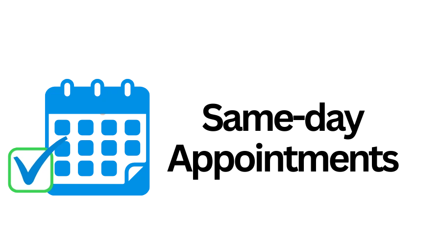 same day appointment 1