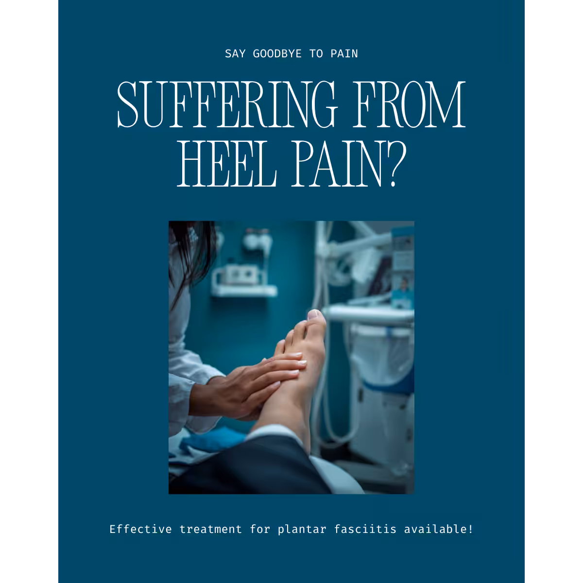 Heel pain and plantar fasciitis treatment at Balance Foot & Ankle podiatry clinic