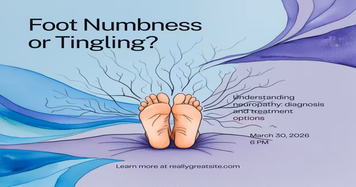 Foot numbness and neuropathy diagnosis and treatment at Balance Foot & Ankle podiatry