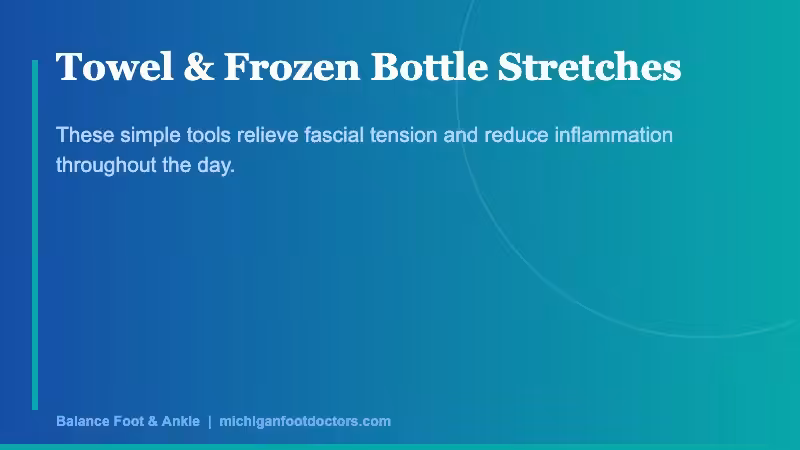 Plantar Fasciitis Stretches Section 2 | Balance Foot  Ankle