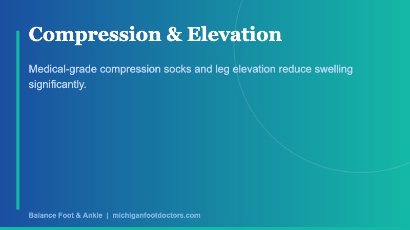 Swollen Feet & Ankles in Michigan | Causes & Treatment | Balance Foot 1 Swollen Feet Ankles Section 3 | Balance Foot Ankle