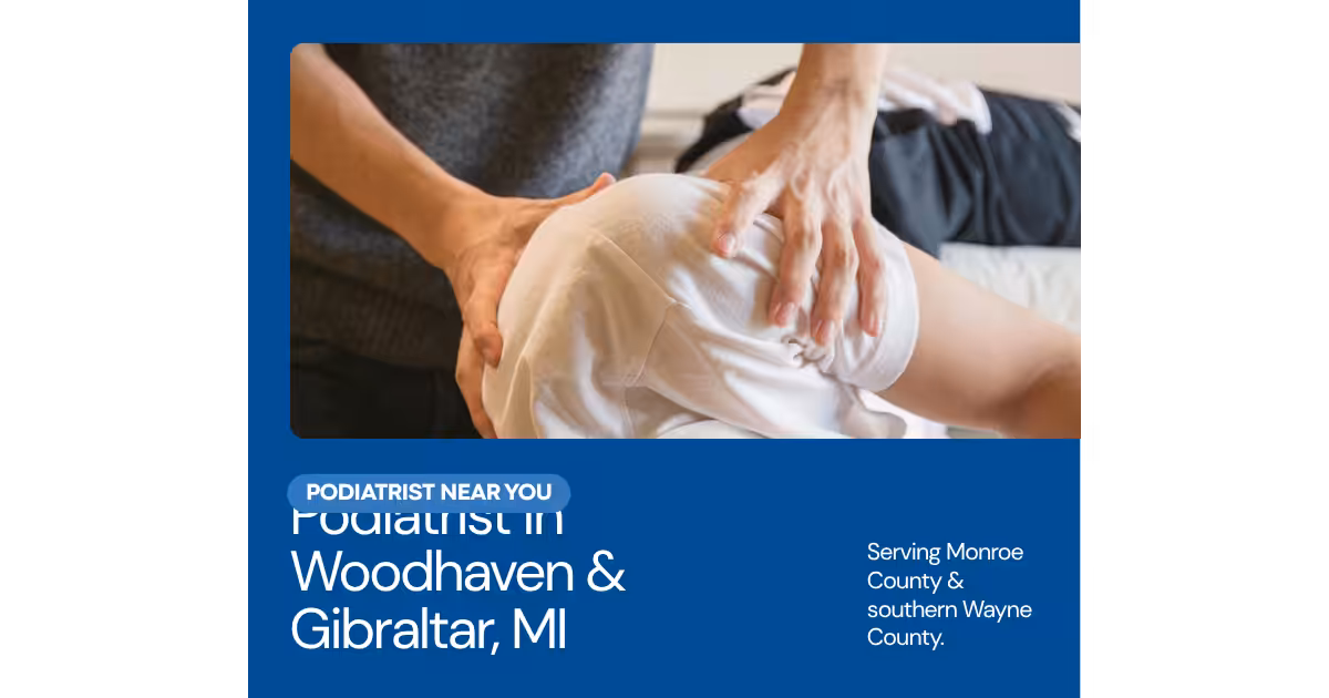 Podiatrist In Woodhaven Gibraltar Monroe County Michigan Balance Foot Ankle - Balance Foot & Ankle