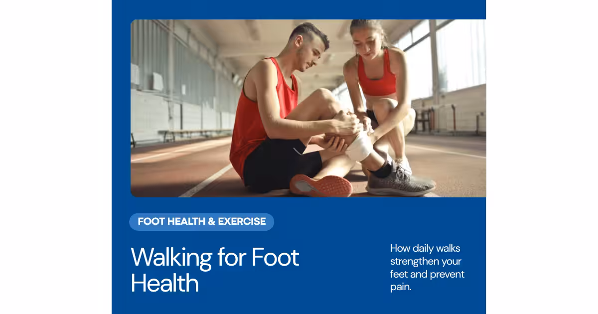 Walking for foot health and exercise to strengthen feet and prevent pain, Balance Foot & Ankle Michigan