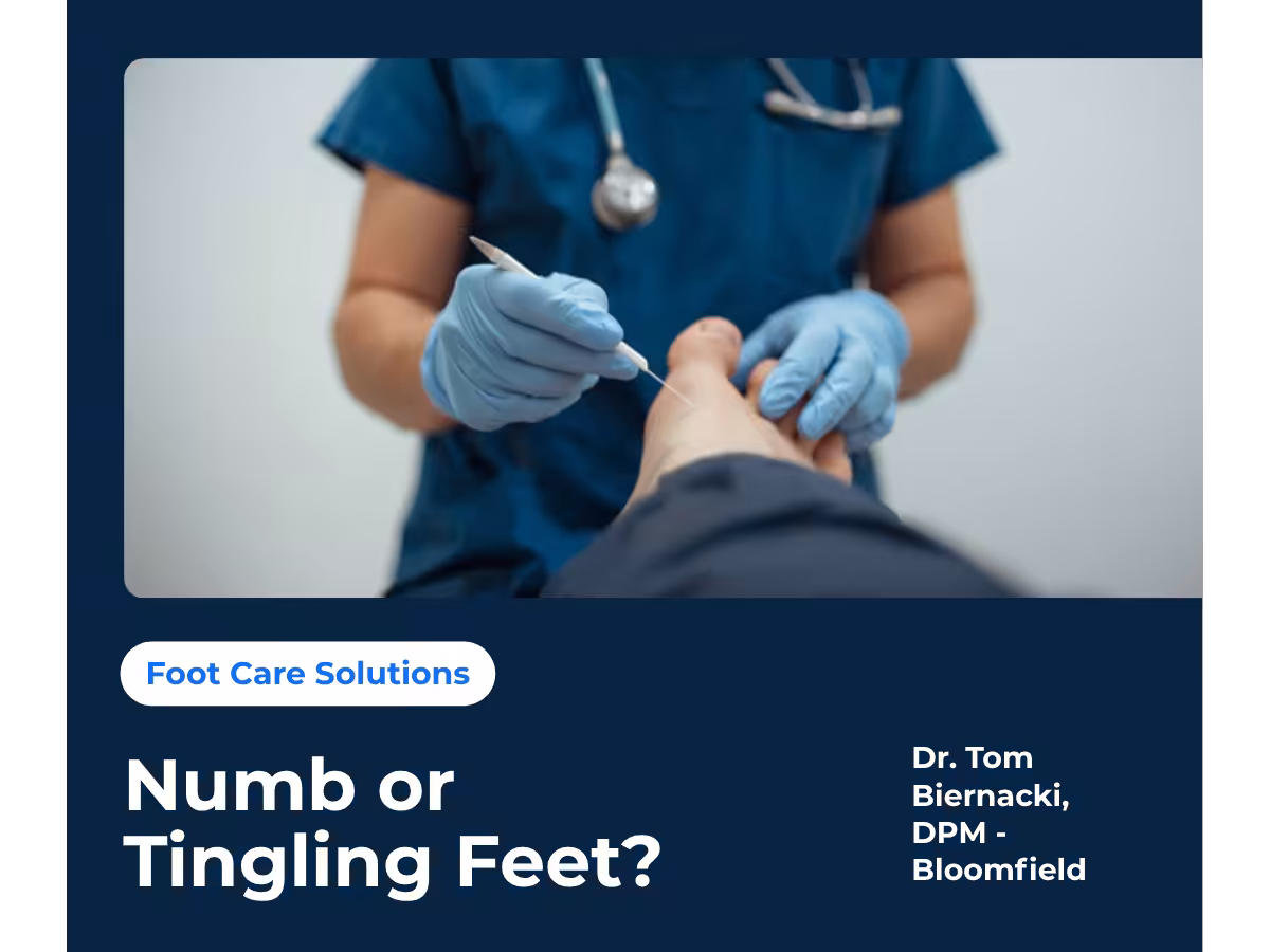 Numb, burning or tingling feet? Neuropathy care at Balance Foot & Ankle - burning feet treatment near Brighton, MI