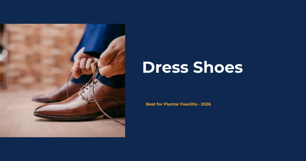 Best dress shoes for plantar fasciitis 2026 - man tying brown leather dress shoe, Balance Foot & Ankle Howell MI