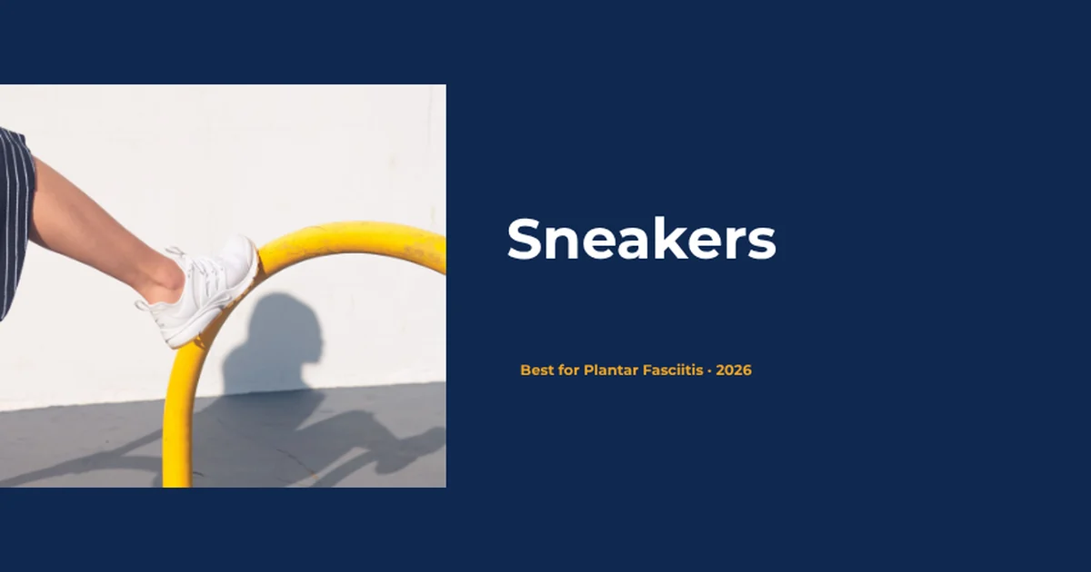Best sneakers for plantar fasciitis 2026 - clean white supportive sneakers, Balance Foot & Ankle Howell MI