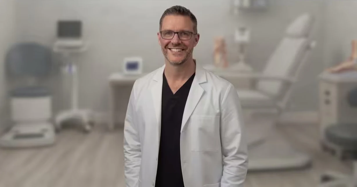 Dr. Tom Biernacki, DPM, FACFAS, double board-certified podiatric surgeon at Balance Foot & Ankle