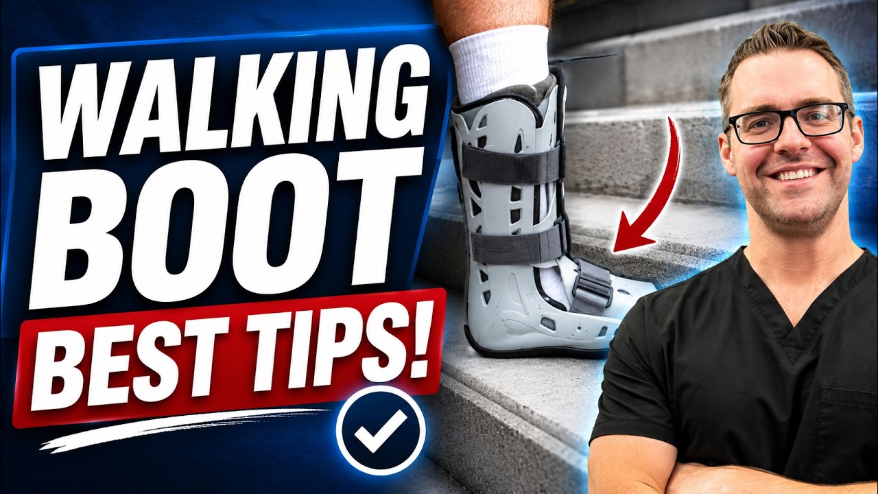 Aircast Walking Boot: BEST TIPS [Broken Foot or Broken Ankle]