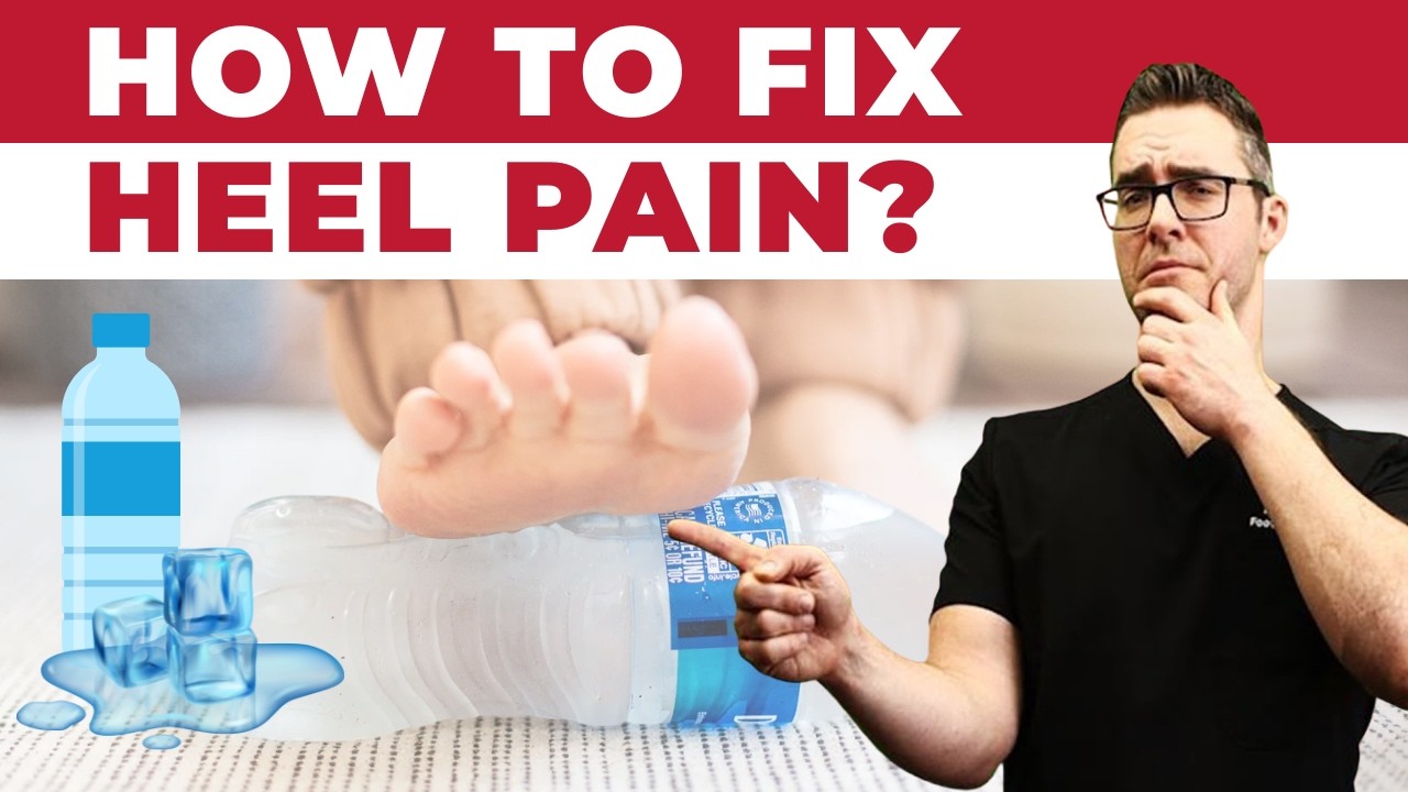 Frozen Water Bottle Cure for Plantar Fasciitis - Foot Massage Technique