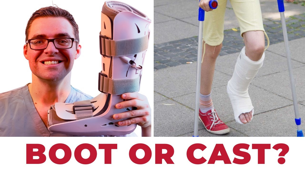 Boot or Cast? [Broken Ankle or Broken Foot Treatment]