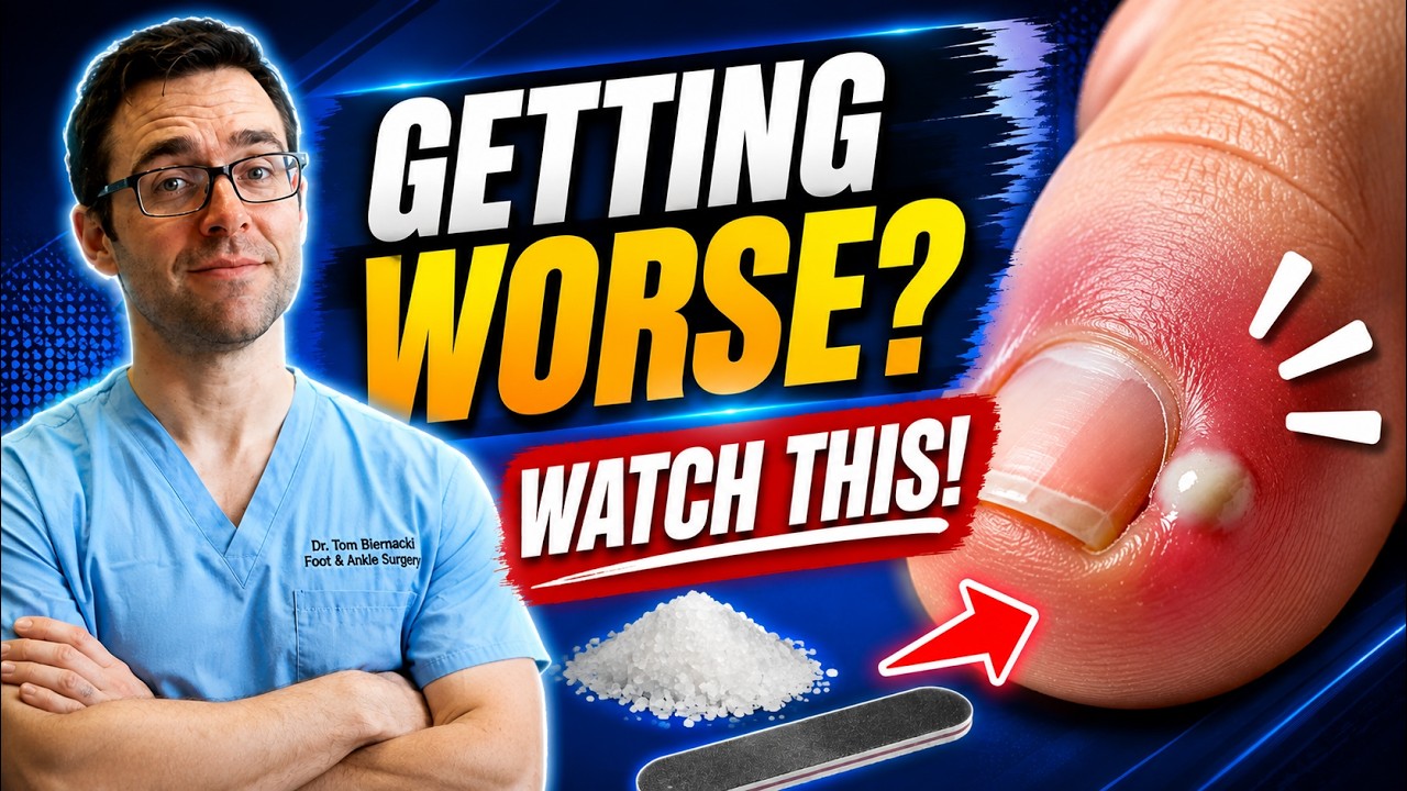 Is Your Ingrown Toenail Getting WORSE? (Watch This)
