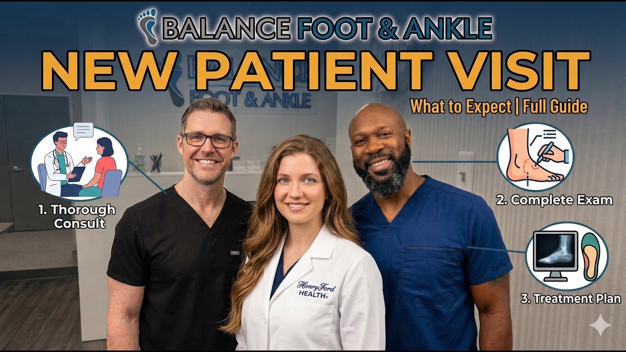 New Patient Visit Michigan Podiatrist | What to Expect 2026