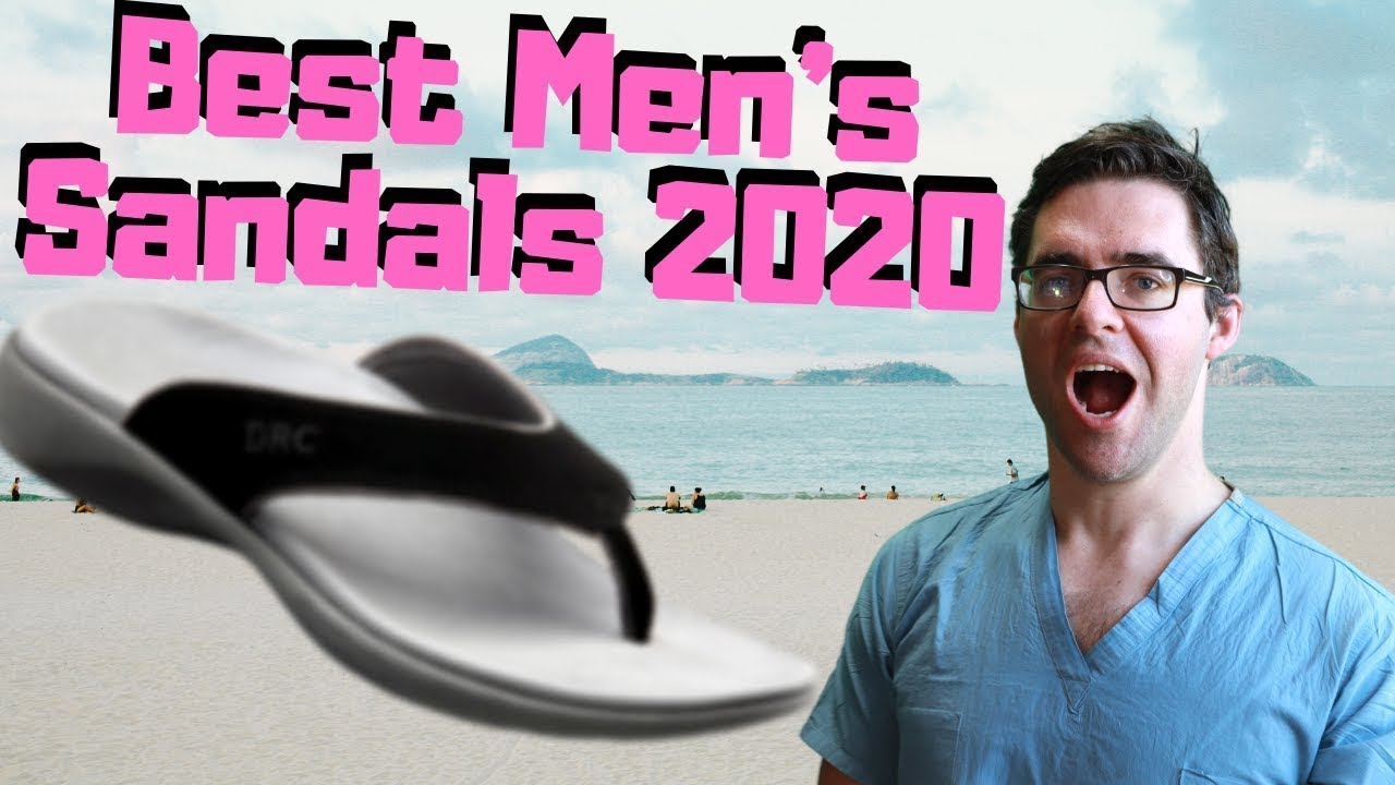 Best Men's Arch Support SANDALS [Top 5 for Plantar Fasciitis]