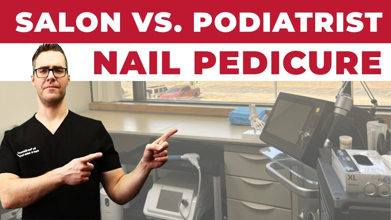 Medical Pedicure **A Podiatrist vs. A Nail Salon** What Is the Difference?