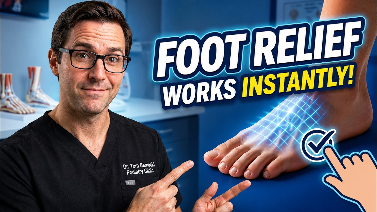 Sharp Burning Tingling Top of Foot Pain Fix