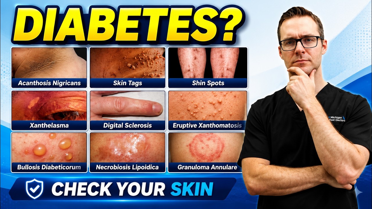 TOP 15 Diabetes Skin Signs & Symptoms [Type 2 & 1 Diabetes Mellitus]
